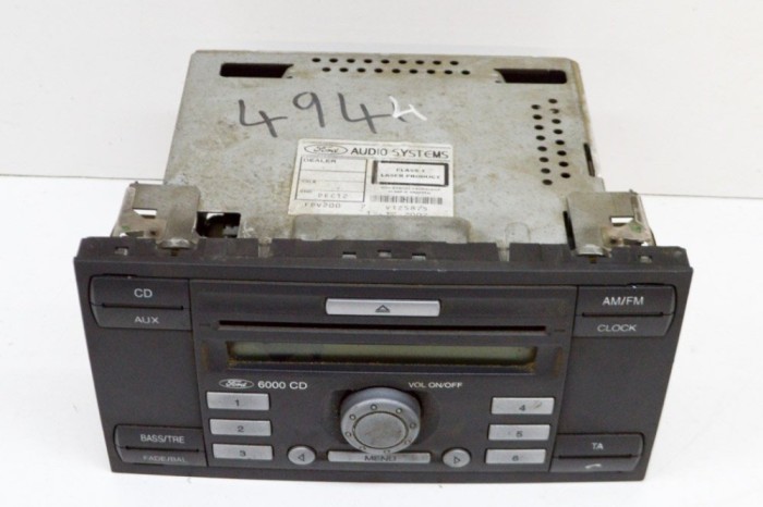 Unitate radio CD FORD TRANSIT Furgon 2007 OEM: 6C1T-18C815-AJ,E11020339,10R-023539,E11033539 14150931