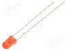Dioda LED, 3mm, ro&amp;#351;ie, 220mcd, 20mA, 1,8...2,4V, OPTOSUPPLY - OSR6LW3133A