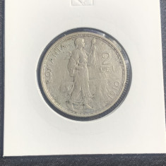 Moneda 2 lei 1910 argint Romania