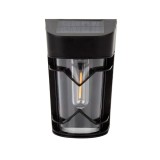 Aplica solara cu LED Hoff, 15lm, lumina calda, IP44, moderna