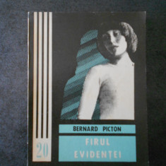 BERNARD PICTON - FIRUL EVIDENTEI