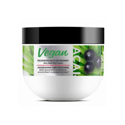 Crema balsam de corp Vegan, cu Acai si Bambus, Revers, 250ml, regenerare si protectie foto