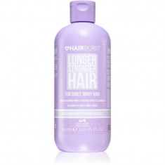 Hairburst Longer Stronger Hair Curly, Wavy Hair balsam hidratant pentru par ondulat si cret 350 ml