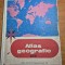 atlas geografic scolar - din anul 1968 - coperti cartonate,format mare