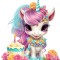 Sticker decorativ, Unicorn, Multicolor, 68 cm, 1333STK-1