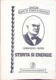 STIINTA SI ENERGIE-C. RADULESCU MOTRU-341584