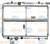 Radiator, racire motor PEUGEOT 307 SW (3H) (2002 - 2016) HELLA 8MK 376 718-161