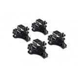 Set 4 accesorii fixare Cruz Safari pentru modul grilaj pe bare aluminiu