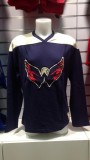 Washington Capitals tricou de bărbați cu m&acirc;necă lungă Long Sleeve Crew 15 - M
