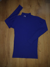 Bluza Under Armour de compresie groasa marimea S/M foto