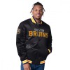 Boston Bruins geacă de bărbați The CLOSER Reversible Varsity Satin - XL