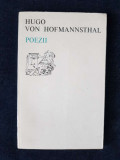 Hugo von Hofmannsthal &ndash; Poezii (ed. bilingva)