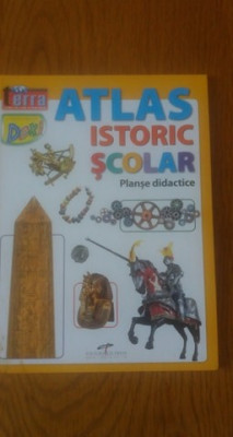 Atlas istoric scolar planse didactice foto