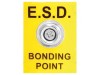 Fişă &Icirc;mpăm&acirc;ntare ESD 35x25mm 1M&Omega; EU