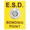 Fişă &Icirc;mpăm&acirc;ntare ESD 35x25mm 1M&Omega; EU
