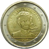 Italia moneda comemorativa 2 euro 2024 - Rita Montalcini - UNC