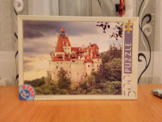 Puzzle Castelul Bran - 500 piese foto