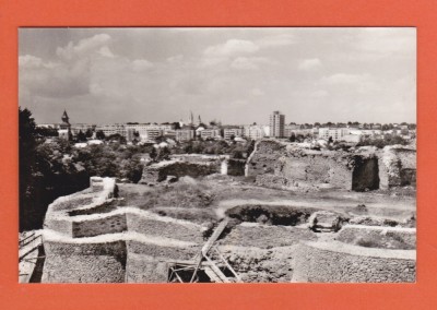 AMS @ - VEDERE/ ILUSTRATA SUCEAVA - CETATEA SI ORASUL, PRINTATA, necirculata, SUPERBA foto
