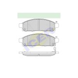 Set placute frana Icer 181784, parte montare : Punte Fata