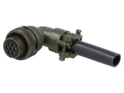 Conector circular 16S, 7 pini, 90&amp;deg; foto