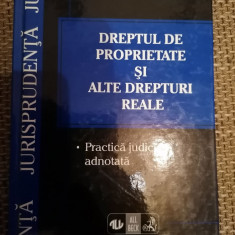 Dreptul de proprietate si alte drepturi reale - practica judiciara adnotata