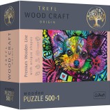 Puzzle Trefl Din Lemn 500+1 Piese Catelusii Dragalasi