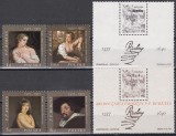 Polonia 1977-400 de ani - Nașterea lui Rubens,Serie+2 Colite, MNH(v. descrierea), Nestampilat