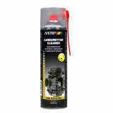 Solutie Curatare Carburator Motip Cleaner, 500 ml, Solutie Intretinere Carburator, Spuma pentru Curatarea Carburatorului, MOTIP Spray de Curatare a Ca