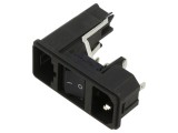 Conector IEC 60320 KD14.1101.107 SCHURTER