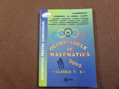 OLIMPIADELE DE MATEMATICA 2002 GHEORGHE ANDREI,O POP foto