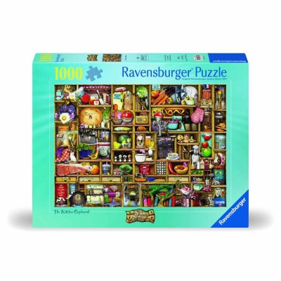 Ravensburger - Puzzle dulap de bucatarie 1000 piese design nou foto