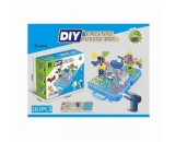 Cumpara ieftin Set creativ de asamblare cu surubelnita electrica, tip mozaic, Lumea Marina, 263 piese