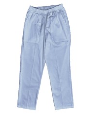 Pantaloni Medicali cu Elastic Pe Stil, Albastru Deschis - 4XL, talia-0-104cm foto