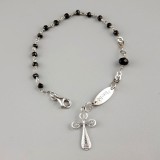 Brățară Paradiso, rozariu cu spinel negru