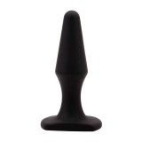 Cumpara ieftin Dop Anal Mont M Silicone, Negru, 10 cm, Chisa Novelties