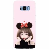 Husa silicon pentru Samsung S8, Girly 002