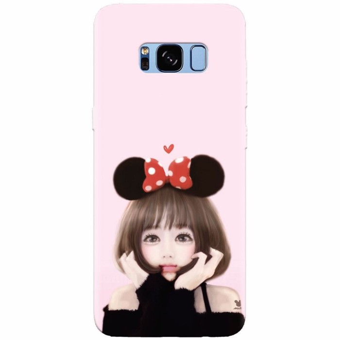 Husa silicon pentru Samsung S8 Plus, Girly 002