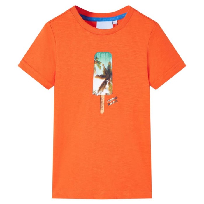 Tricou pentru copii, portocaliu &icirc;nchis, 140 12378