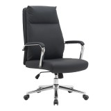 Cumpara ieftin Scaun de birou Siquel, Pako World, Negru, 65x58x108-120 cm