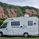 Autorulotă Fiat, panouri 880W, Victron, acumulator 300 Ah LiFePo4, cam surpaveghere 360