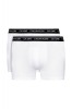 Set 2 Boxeri Calvin Klein Barbati 000NB2385A, Alb/Negru, Marimea L