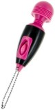 Mini Vibrator Glamy &raquo;Key Ring Breloc&laquo; 6,5 cm - Roz