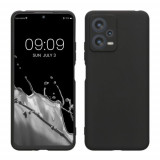 Husa kwmobile pentru Xiaomi Redmi Note 12 /POCO X5 , Silicon, Negru, 60887.47, Carcasa