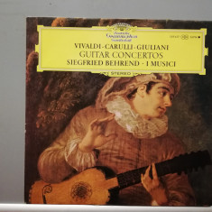 Vivaldi/Carulli/Giuliani – Guitar Concertos (1979/Deutsche/RFG) - Vinil/NM+