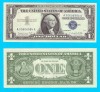 (SUA) Statele Unite ale Americii (p#419) 1 Dollar 1957A UNC &#039;Silver Certificate&#039; serie: A 50606984 A