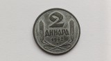 Serbia-2 Dinari 1942-stare f buna