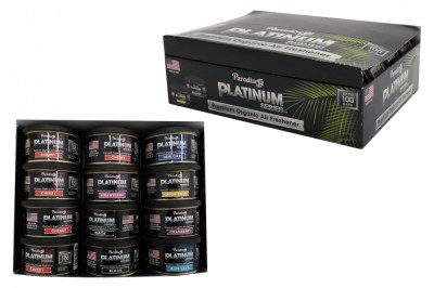 Paradise Air Fresh Odorizant Organic Tip Conserva Seria Platinum 12 Bucati Asortat Performance AutoTuning foto
