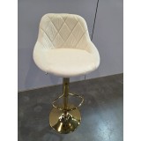 SCAUN BAR DIAMOND GOLD CREAM