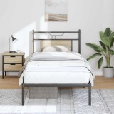 VidaXL Cadru pat fără saltea, stejar sonoma 80x200 cm lemn prelucrat