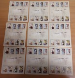Romania 2009 - Lot blocuri 4 stampilate si 8 nestampilate (3 poze)